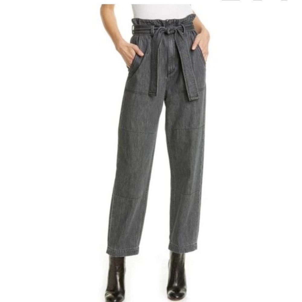 Rag‎ & Bone Denim Paperbag Ankle Jeans size 26 in EUC